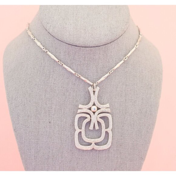 Vintage Unique Ancient Symbol Necklace | 24 inch | Avon | H19 - Picture 3 of 4